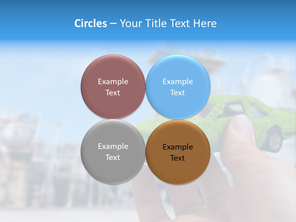 Plant Conceptual Icon PowerPoint Template