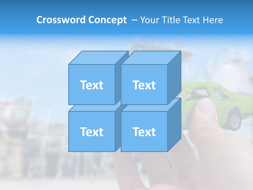 Plant Conceptual Icon PowerPoint Template
