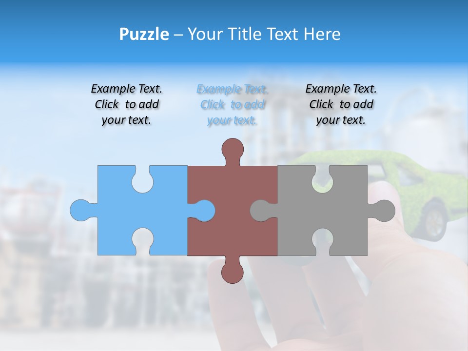 Plant Conceptual Icon PowerPoint Template