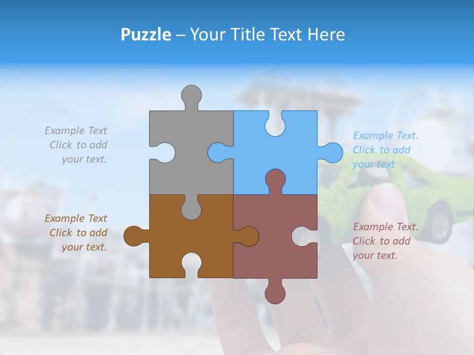 Plant Conceptual Icon PowerPoint Template