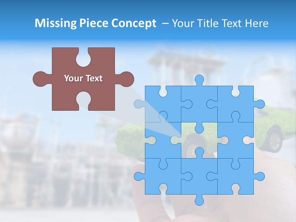 Plant Conceptual Icon PowerPoint Template