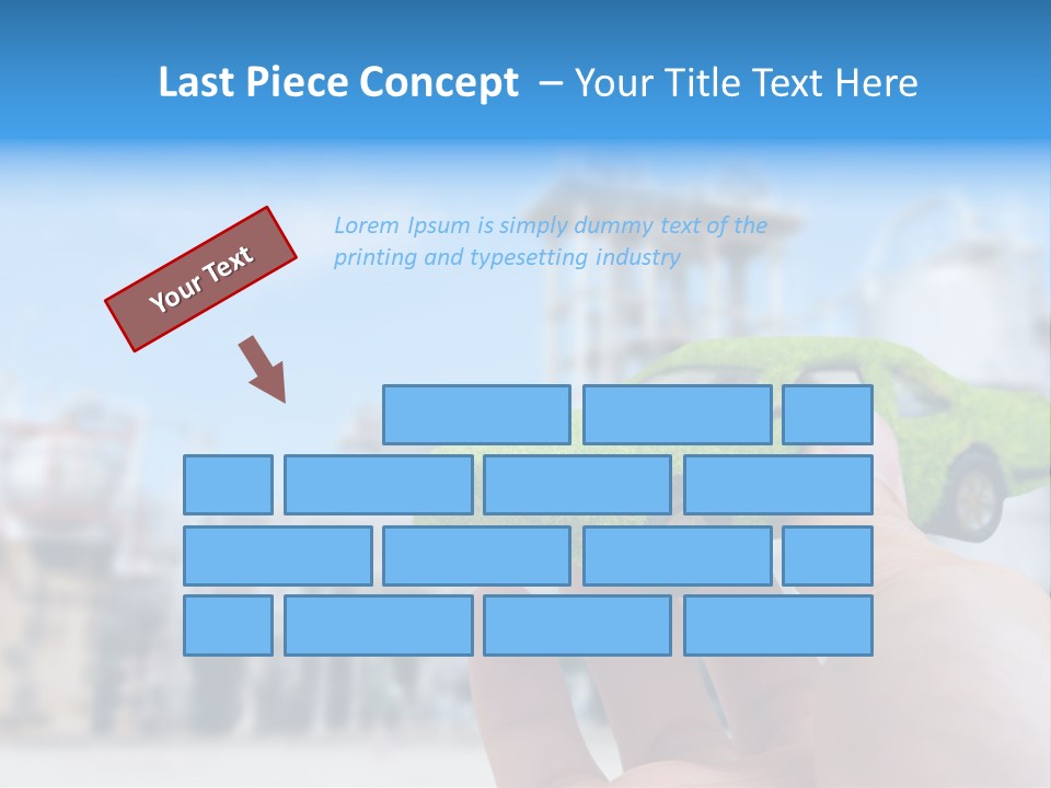 Plant Conceptual Icon PowerPoint Template