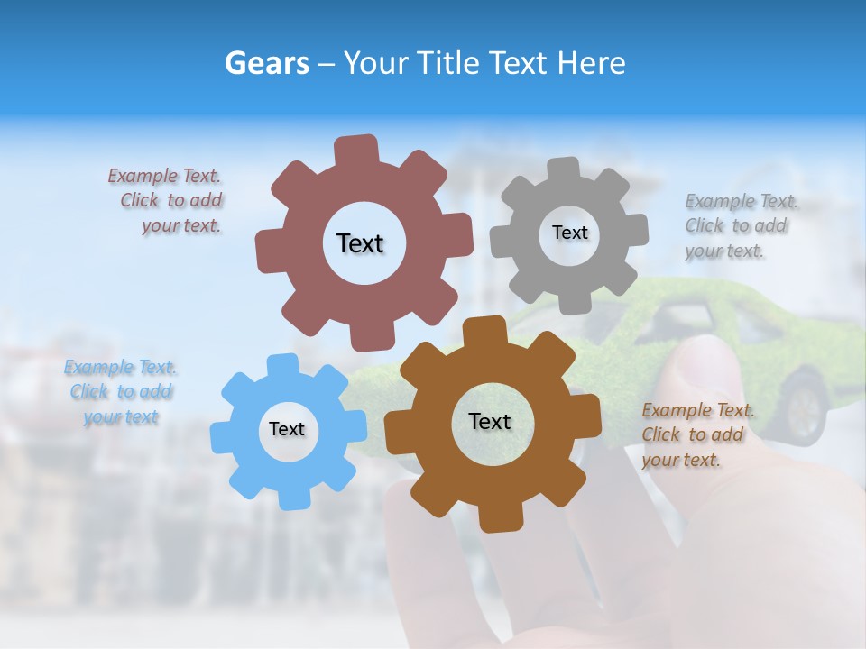 Plant Conceptual Icon PowerPoint Template
