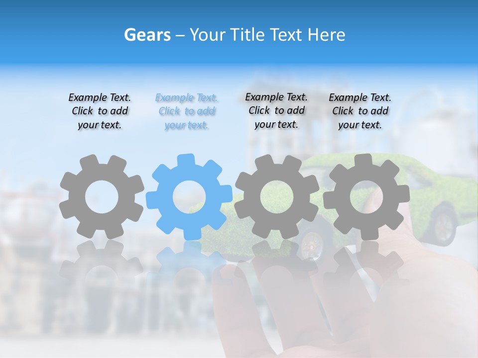 Plant Conceptual Icon PowerPoint Template