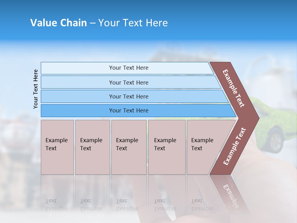 Plant Conceptual Icon PowerPoint Template