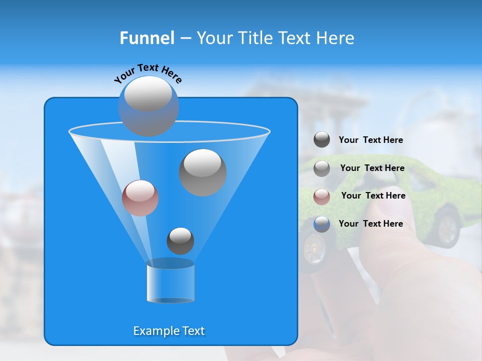 Plant Conceptual Icon PowerPoint Template
