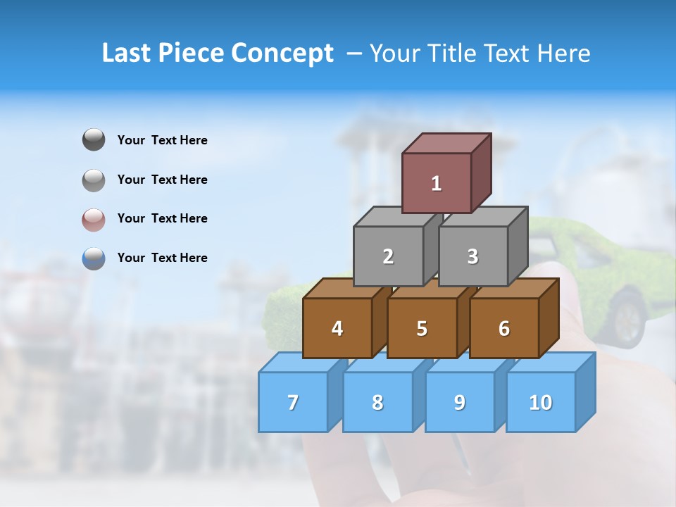 Plant Conceptual Icon PowerPoint Template