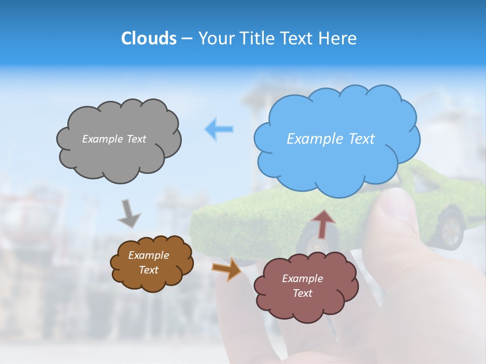 Plant Conceptual Icon PowerPoint Template