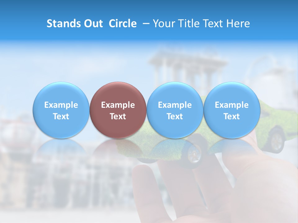 Plant Conceptual Icon PowerPoint Template