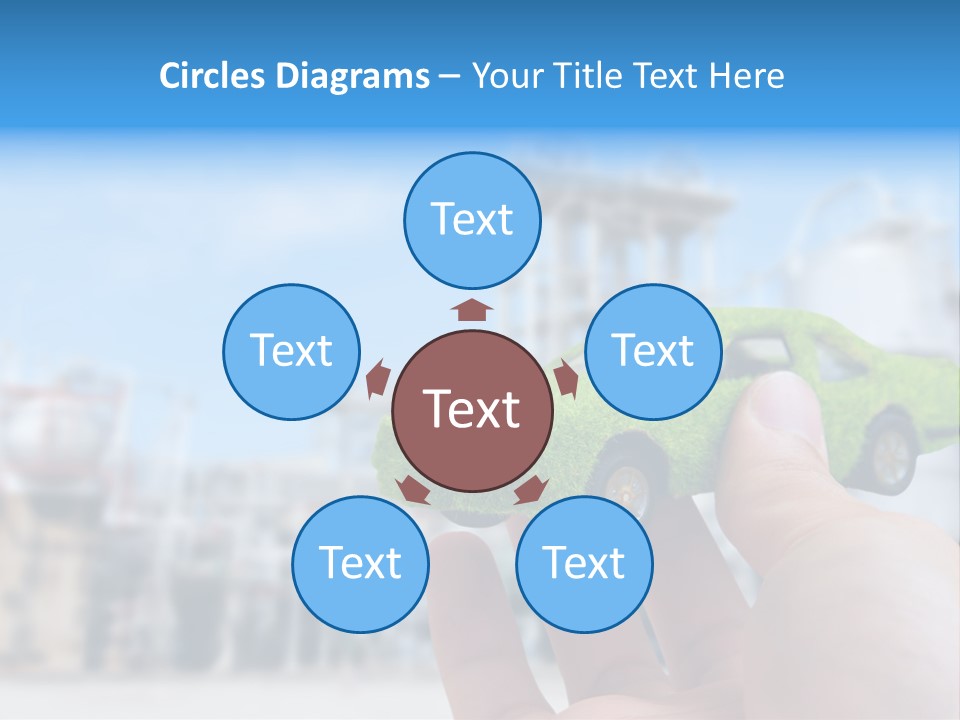 Plant Conceptual Icon PowerPoint Template