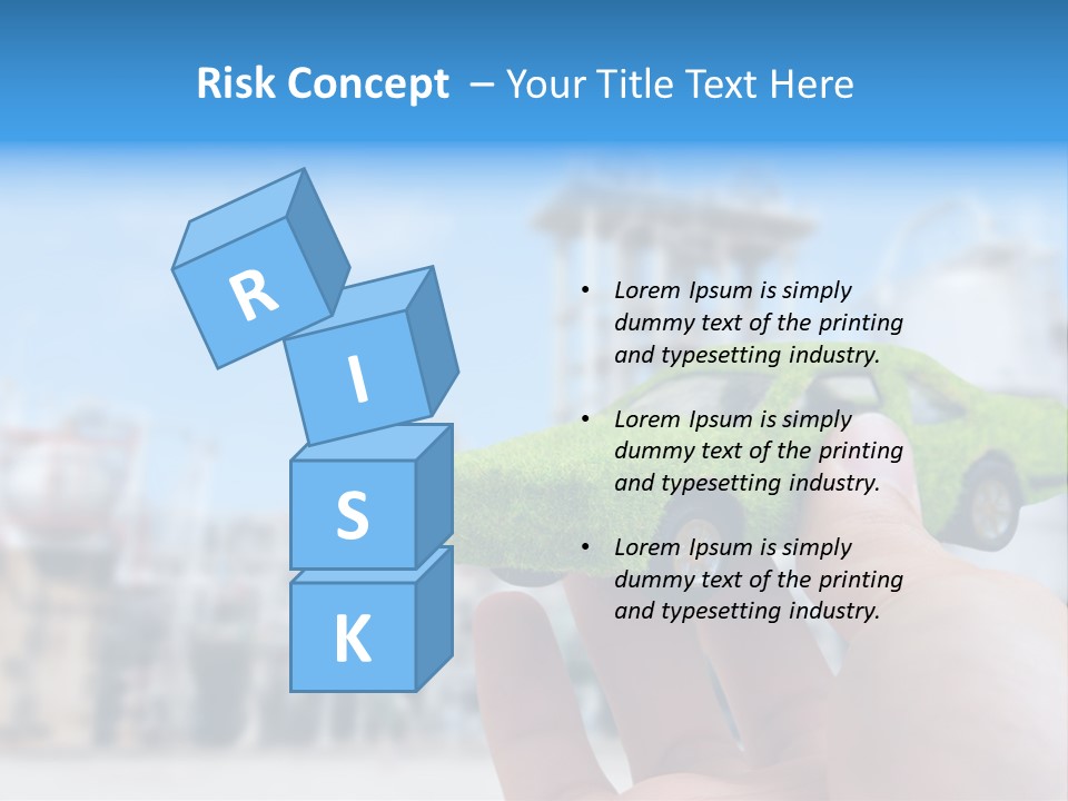 Plant Conceptual Icon PowerPoint Template