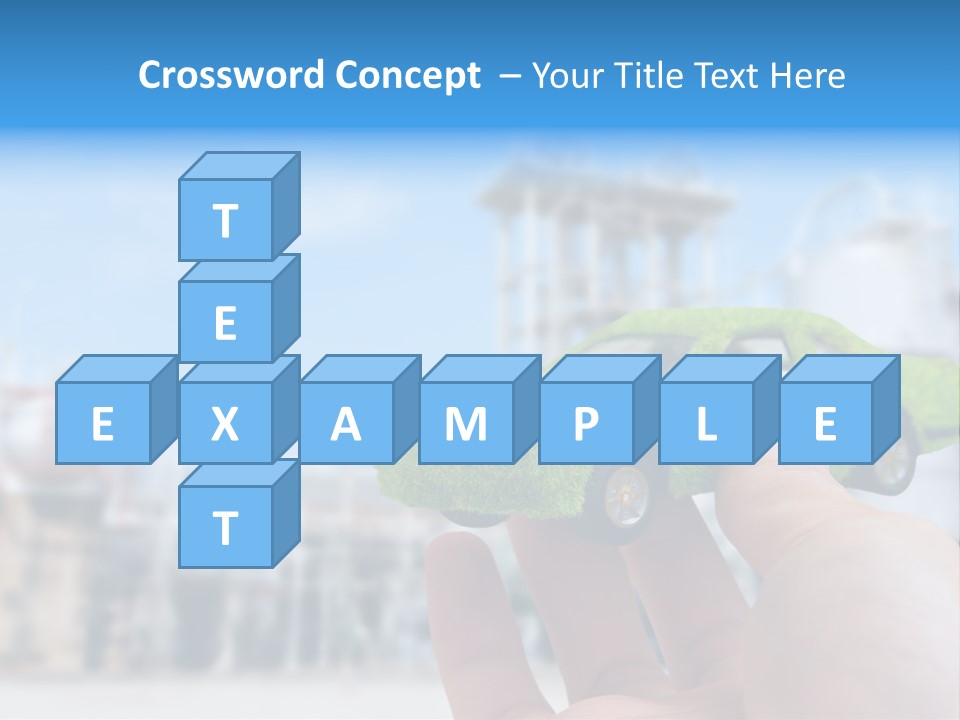Plant Conceptual Icon PowerPoint Template