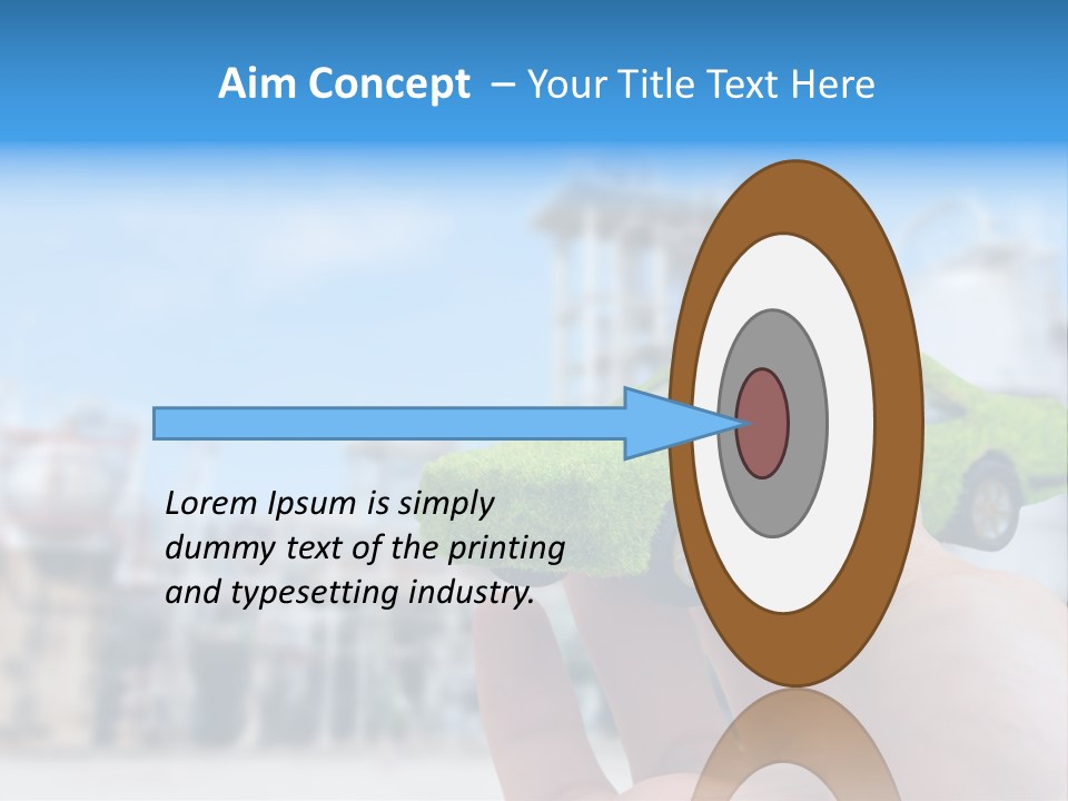 Plant Conceptual Icon PowerPoint Template