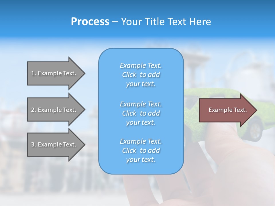 Plant Conceptual Icon PowerPoint Template