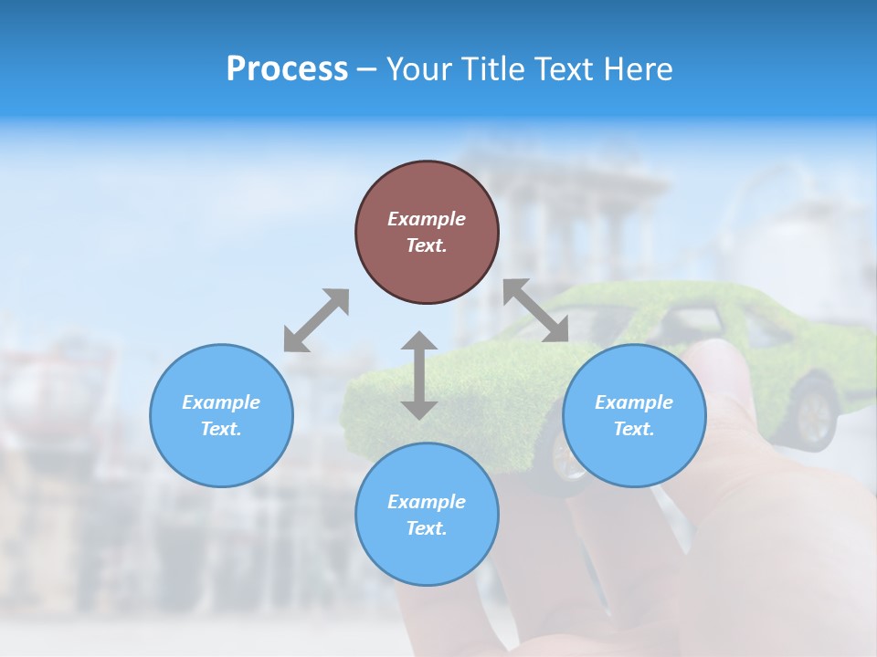 Plant Conceptual Icon PowerPoint Template