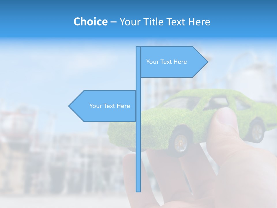 Plant Conceptual Icon PowerPoint Template