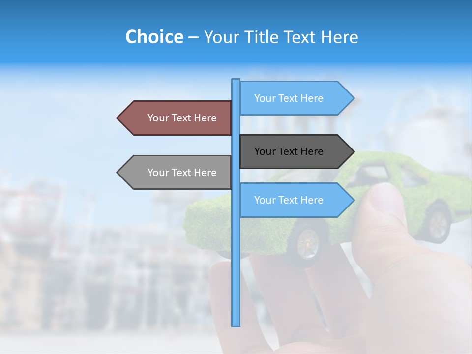 Plant Conceptual Icon PowerPoint Template