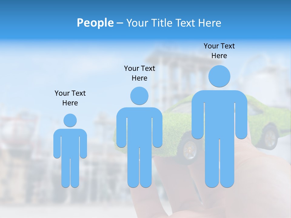 Plant Conceptual Icon PowerPoint Template