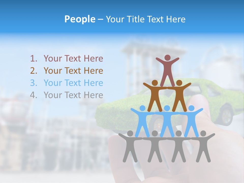 Plant Conceptual Icon PowerPoint Template