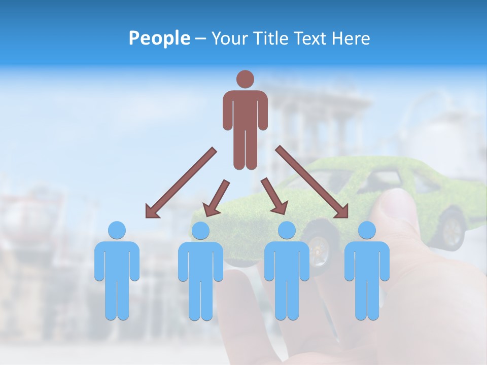 Plant Conceptual Icon PowerPoint Template