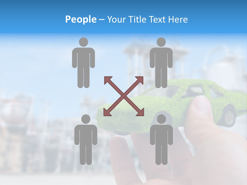 Plant Conceptual Icon PowerPoint Template