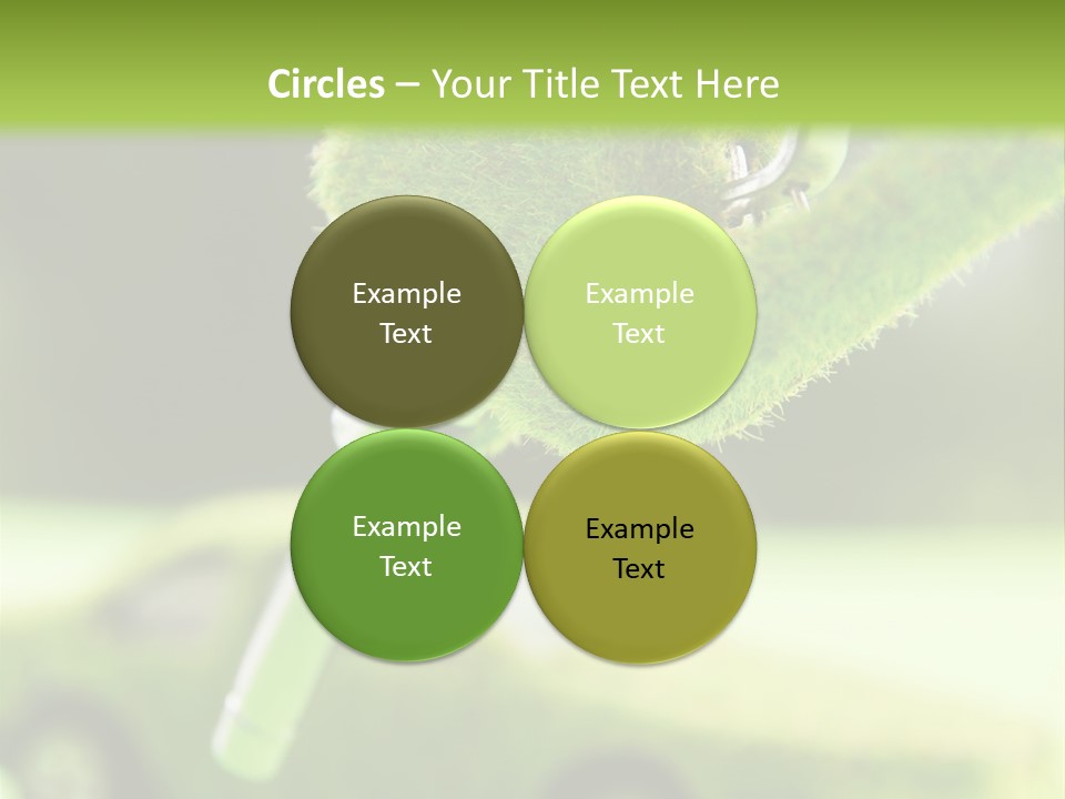 Isolated Ecology Pipe PowerPoint Template