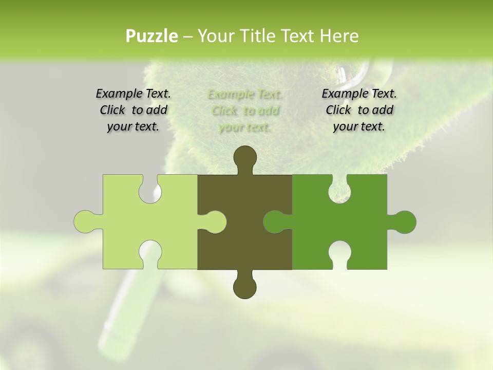 Isolated Ecology Pipe PowerPoint Template