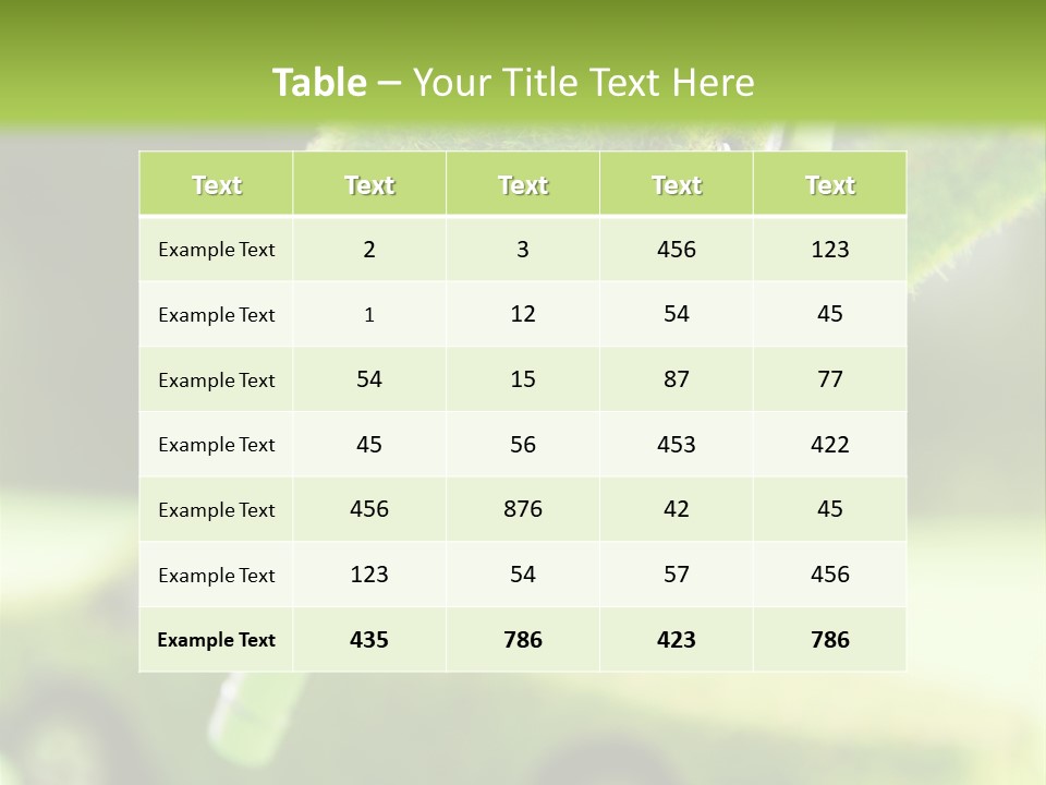 Isolated Ecology Pipe PowerPoint Template