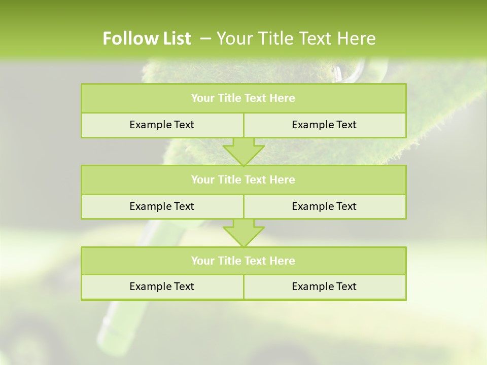 Isolated Ecology Pipe PowerPoint Template
