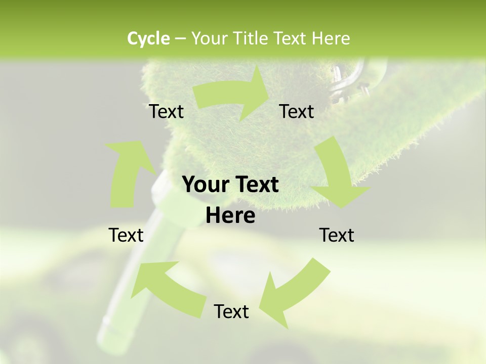 Isolated Ecology Pipe PowerPoint Template