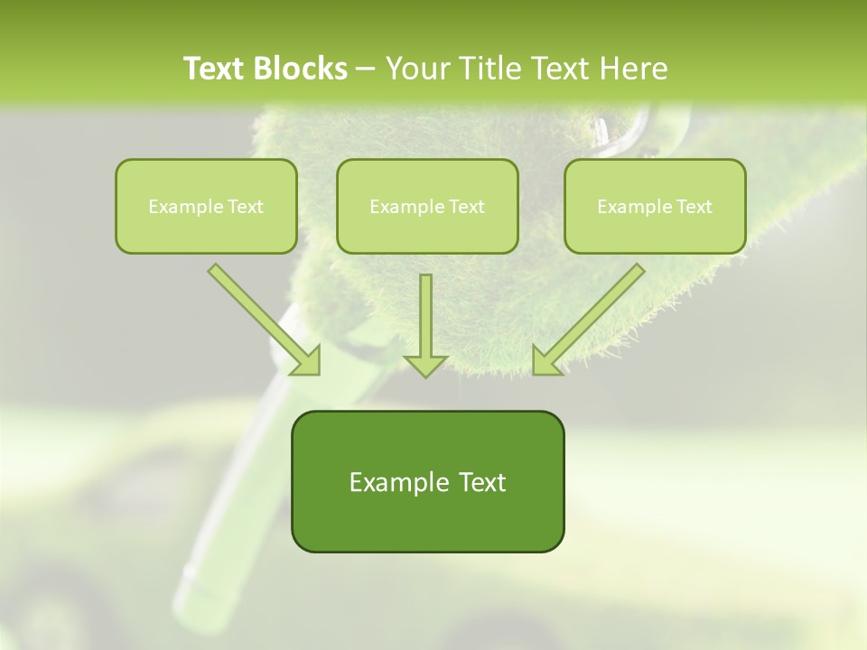 Isolated Ecology Pipe PowerPoint Template