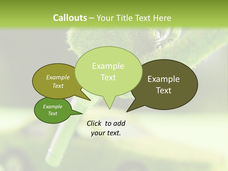 Isolated Ecology Pipe PowerPoint Template