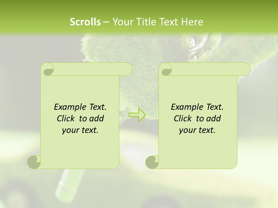 Isolated Ecology Pipe PowerPoint Template