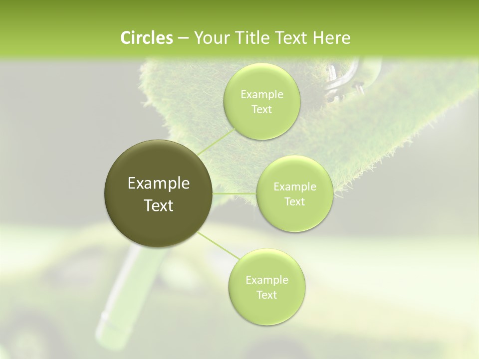 Isolated Ecology Pipe PowerPoint Template