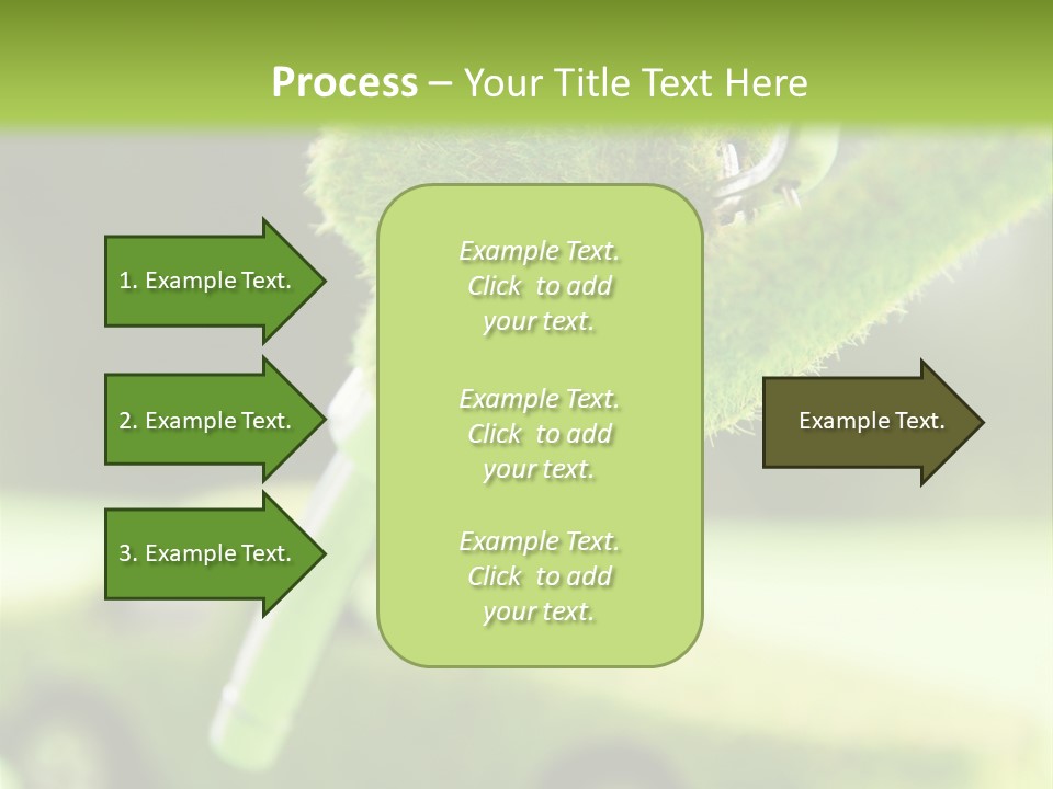 Isolated Ecology Pipe PowerPoint Template