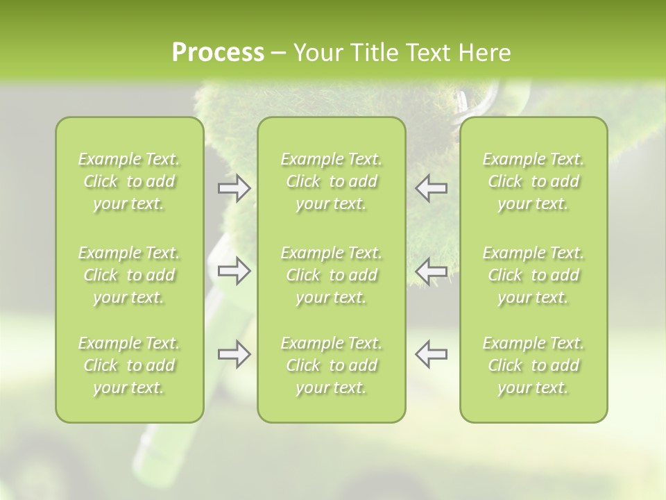 Isolated Ecology Pipe PowerPoint Template