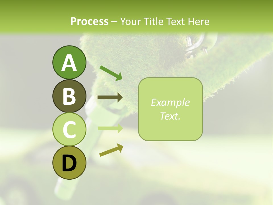 Isolated Ecology Pipe PowerPoint Template