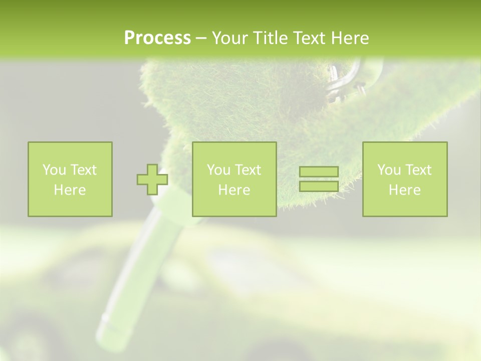 Isolated Ecology Pipe PowerPoint Template