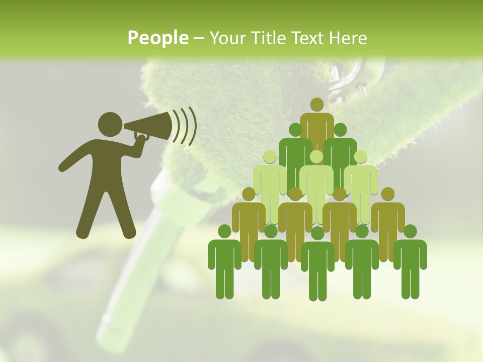 Isolated Ecology Pipe PowerPoint Template