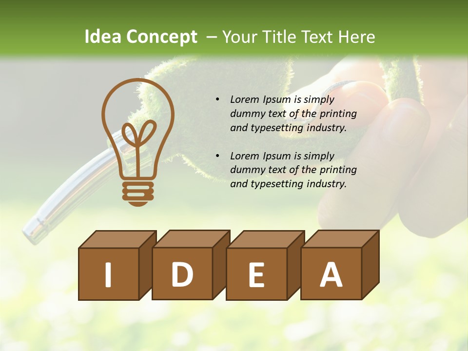 Innovation Future Planet PowerPoint Template