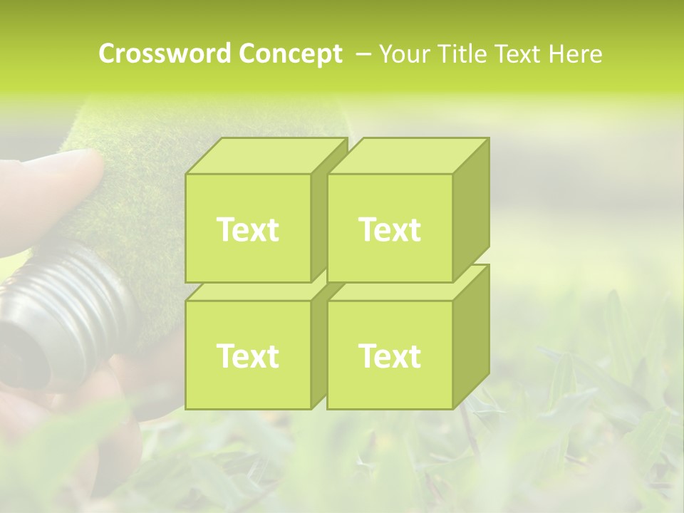 Reuse Background Concept PowerPoint Template