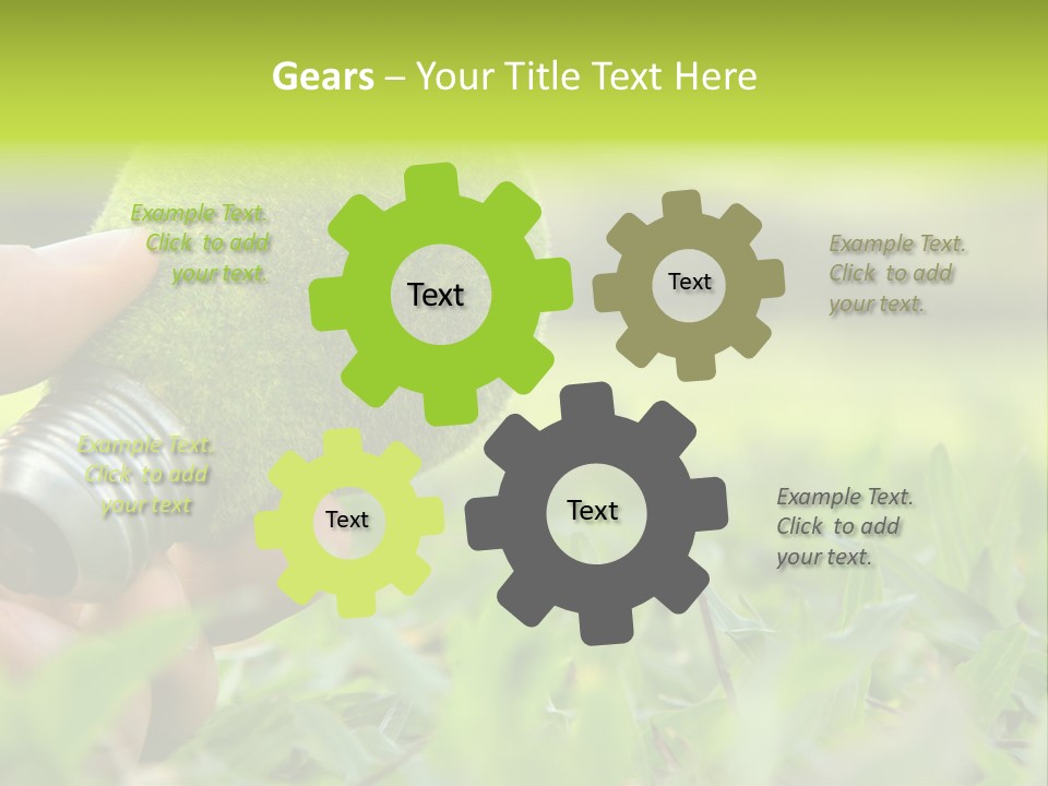 Reuse Background Concept PowerPoint Template