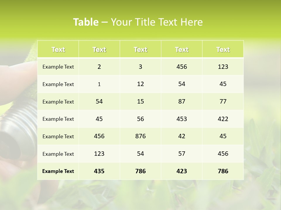 Reuse Background Concept PowerPoint Template