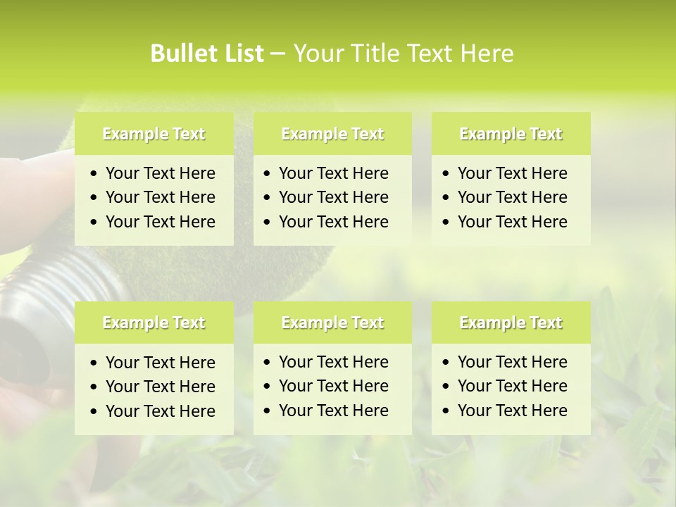 Reuse Background Concept PowerPoint Template