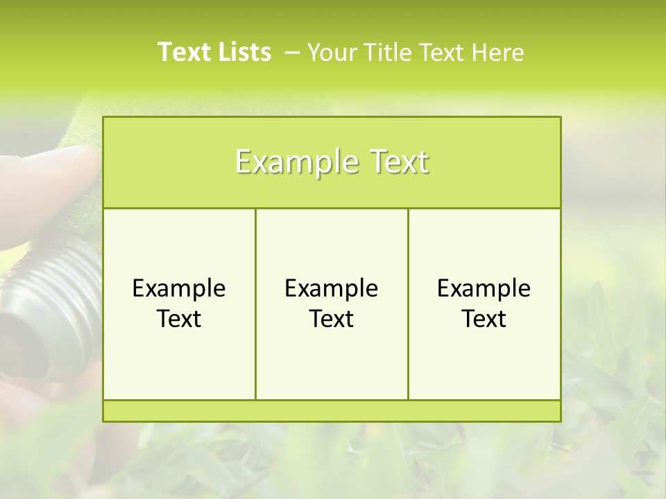 Reuse Background Concept PowerPoint Template