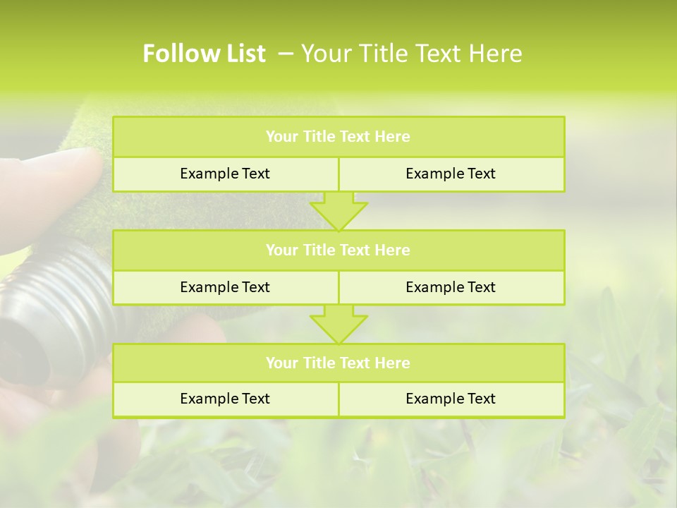 Reuse Background Concept PowerPoint Template