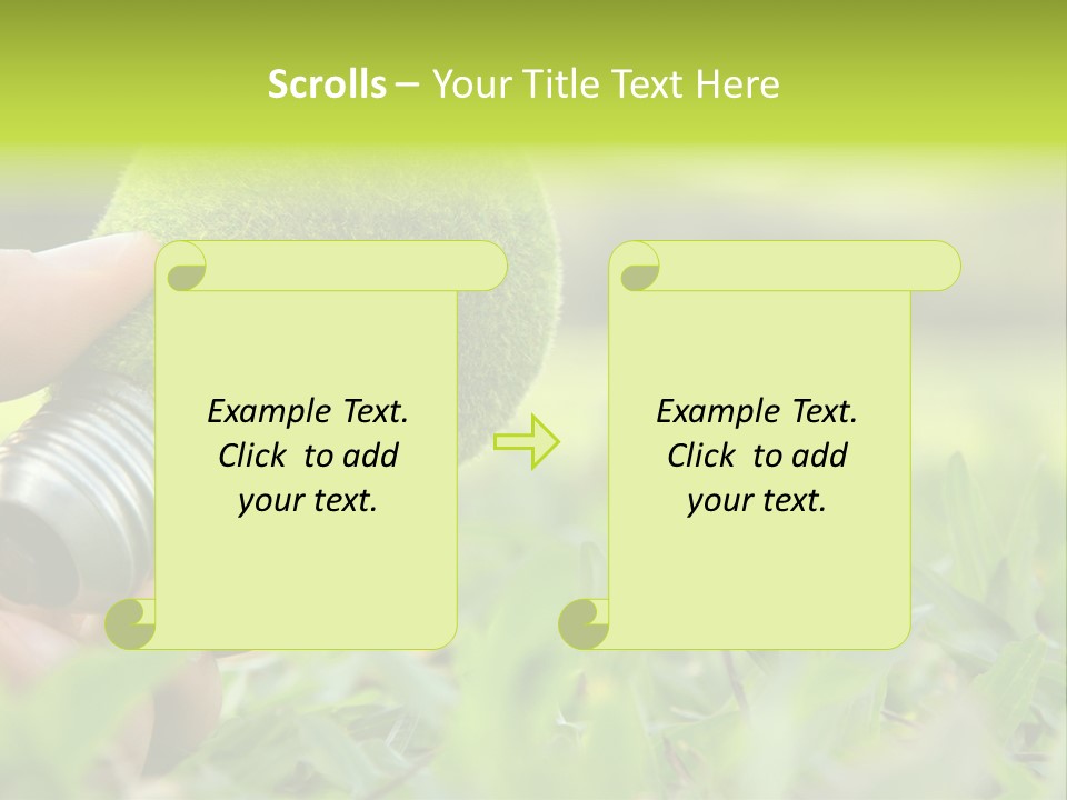 Reuse Background Concept PowerPoint Template