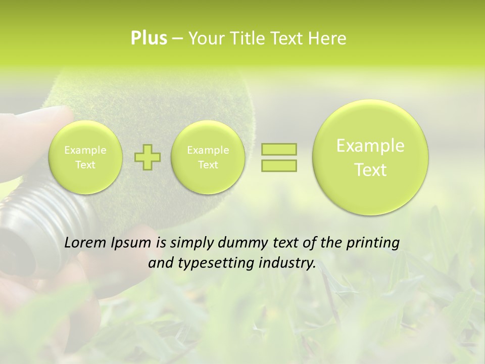 Reuse Background Concept PowerPoint Template