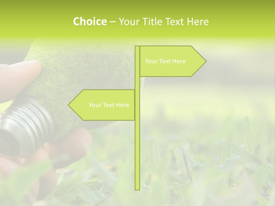 Reuse Background Concept PowerPoint Template