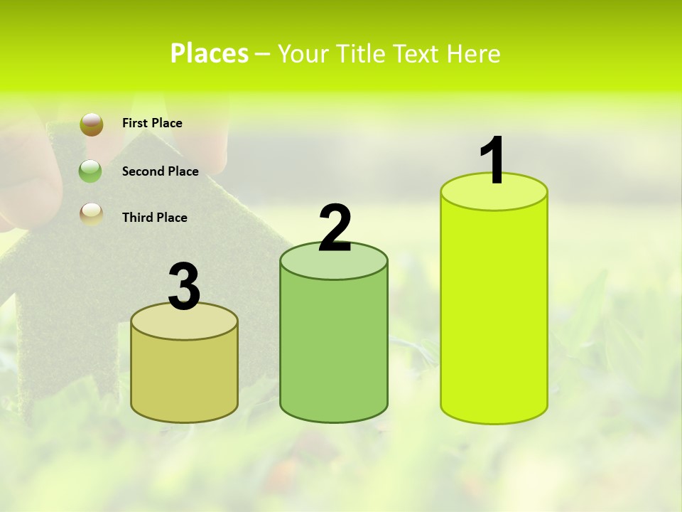 Environment Grass Abstract PowerPoint Template